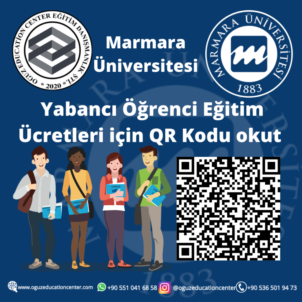 Marmara Üniversitesi yabancı uyruklu öğrenci ücretleri